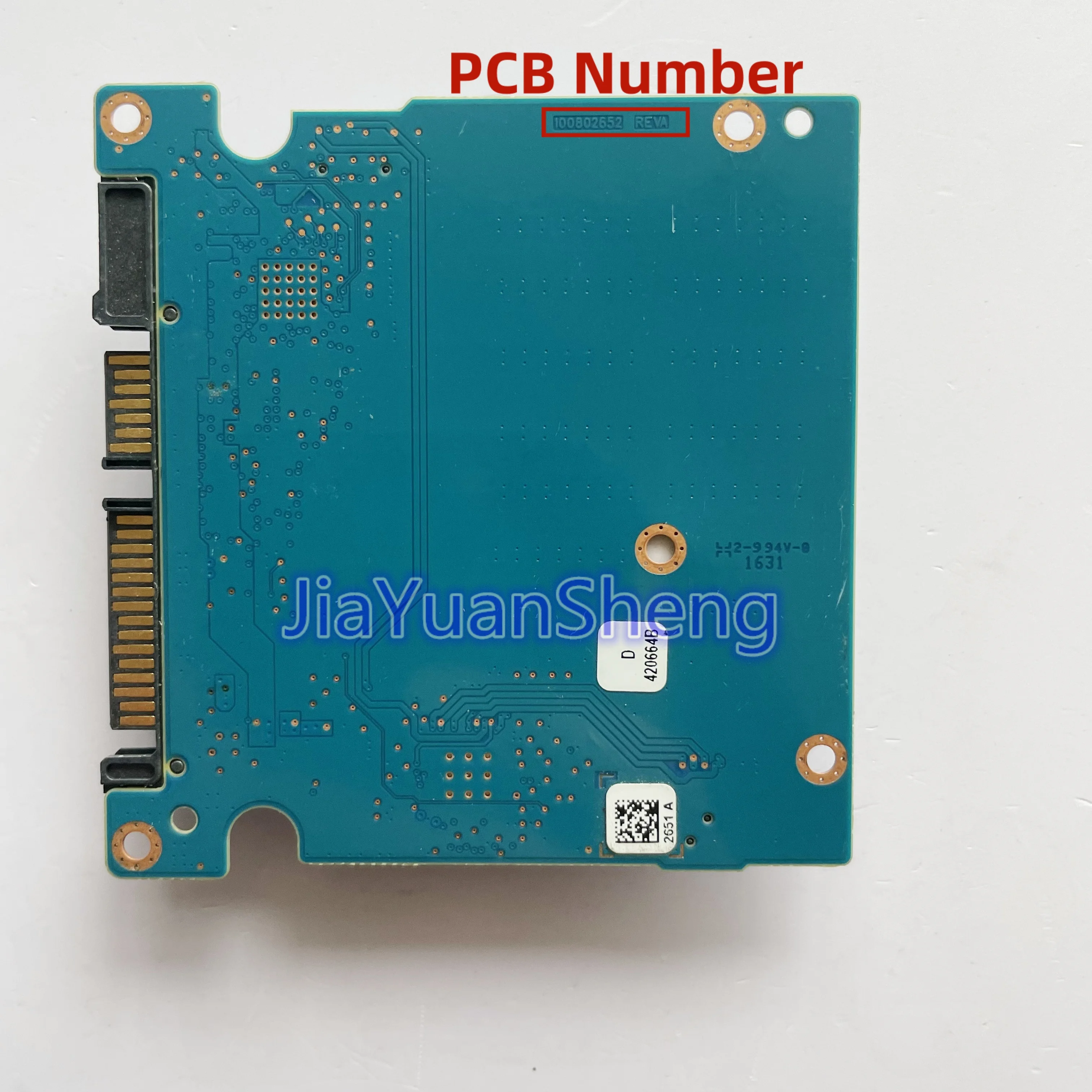 100802652   REVA / Seagate لوحة دوائر القرص الصلب لسطح المكتب / 2651