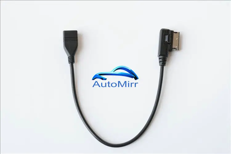 Media-in USB adapter cable Fit Audi AMI MMI VW Skoda SuperB MDI USB car Audio MP3 music interface Adapter A3 Golf MK7 MK6 GTI