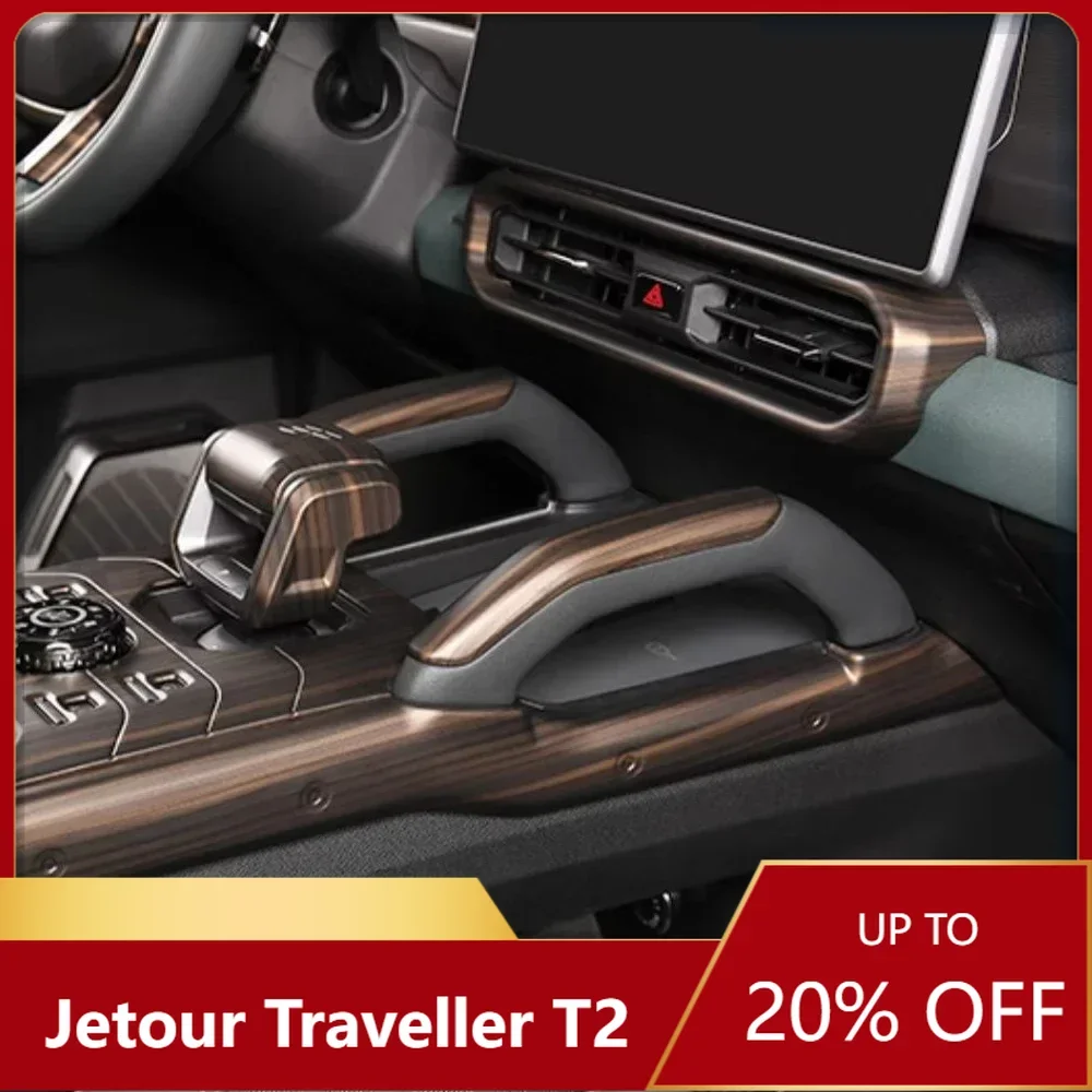 

New！cherry Jetour Traveller T2 2023 2024 Jetour T2 Styling Central Control Air Outlet Panel Cover Decorative Protection Frame