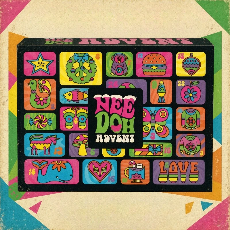 Advent Calendar Gift - Needoh Nice Cube Fidget Squish Toy