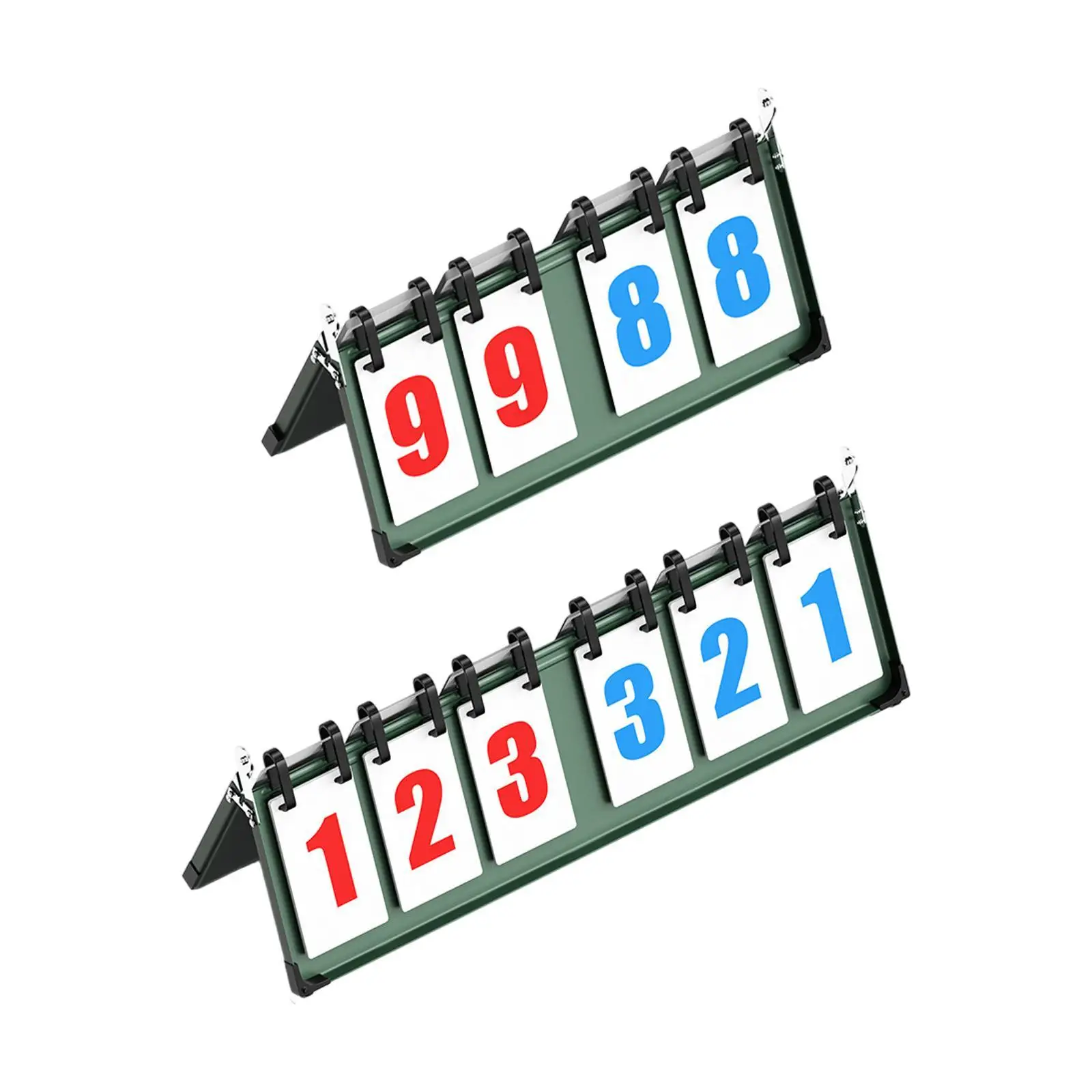 

Спортивное табло для подсчета очков, легкое настольное табло с переворачивающимися цифрами для бадминтона, волейбола, настольного тенниса, футбола