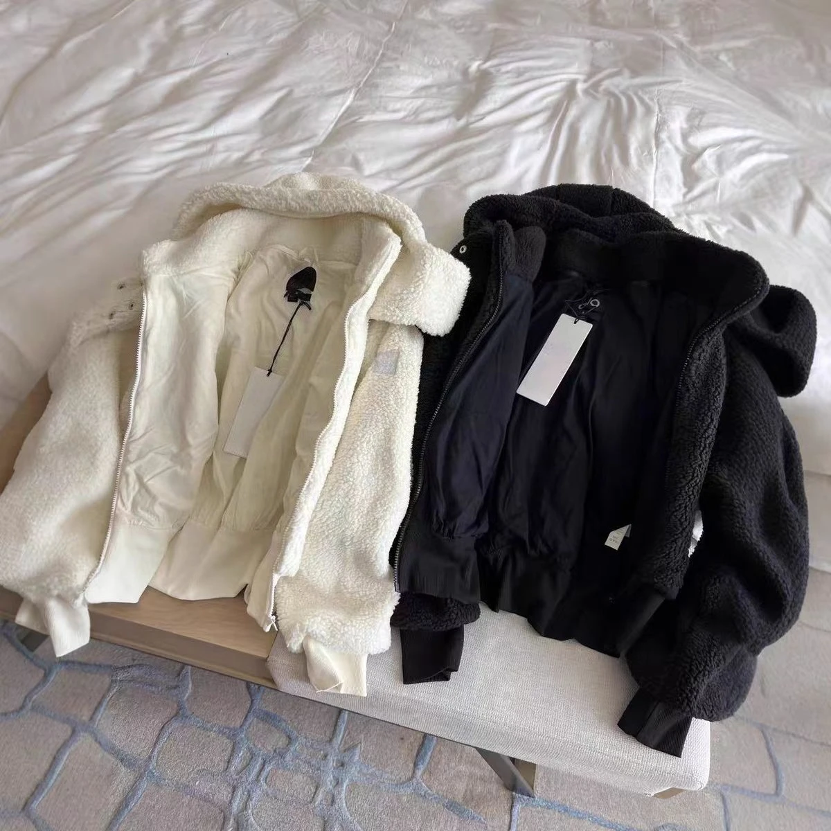 

Женская зимняя куртка-кардиган из хлопка с капюшоном из овечьей шерсти, новая модель, приталенная, свободного кроя, в корейском стиле