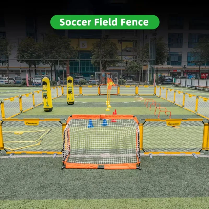 1 Rete barriera monopezzo Easy Set up per porta di calcio 2025