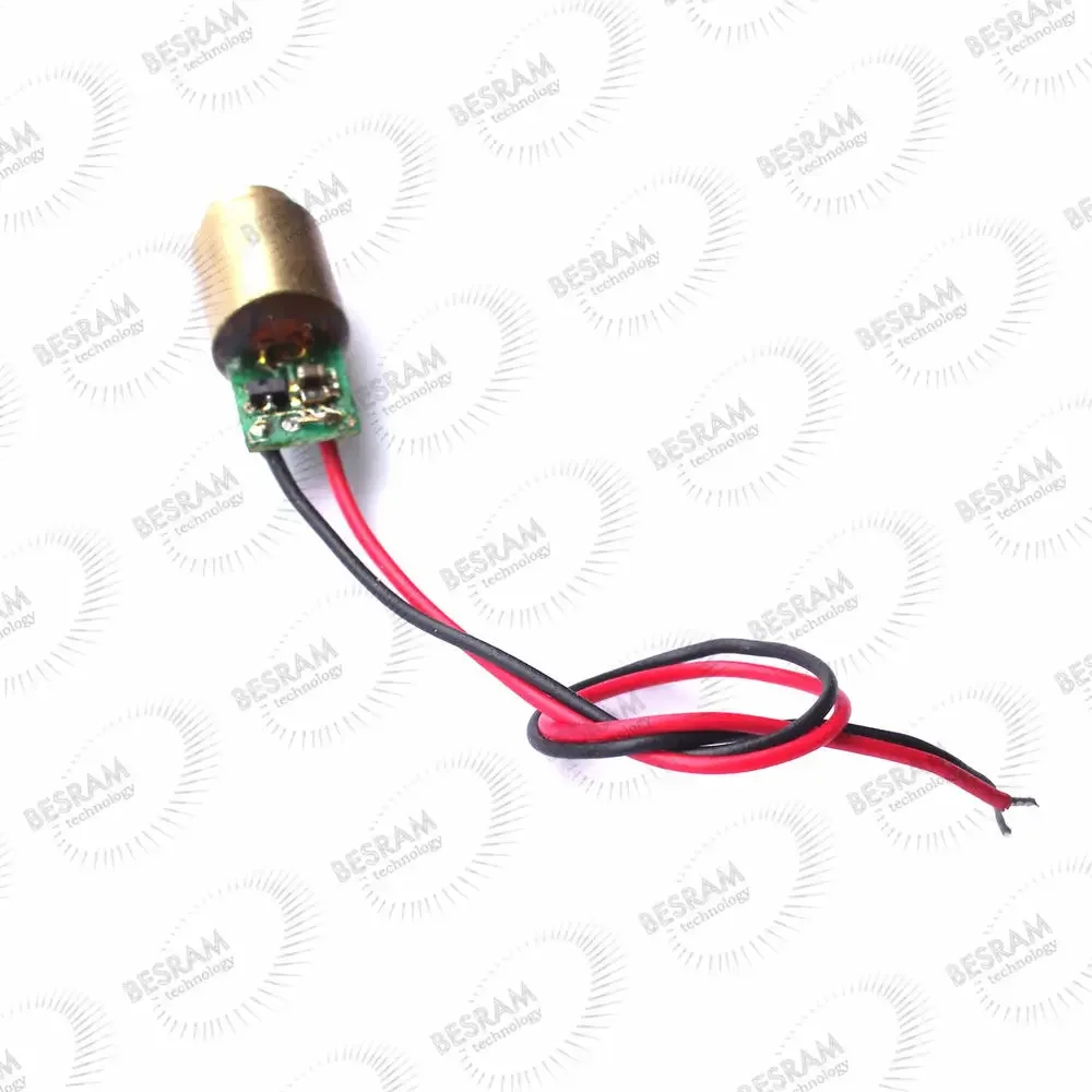 10.5*25mm 650nm 1 mW Rode Laser Module met Driver EU Standaard Classiiia