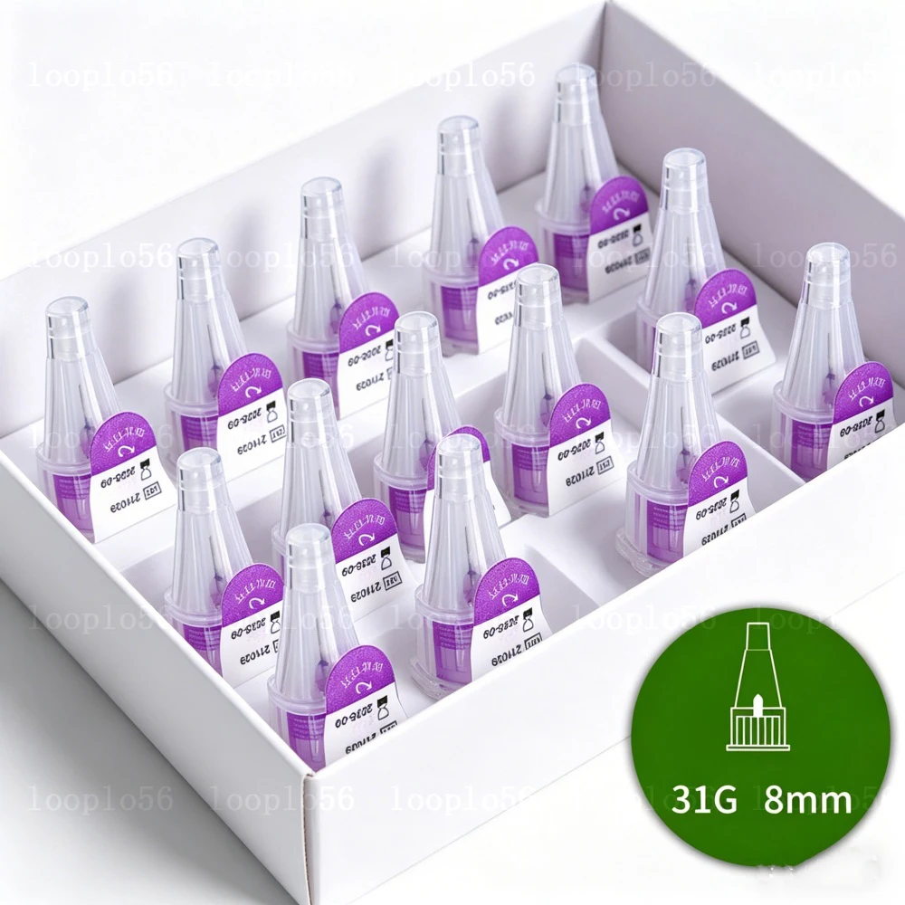 10/20/50/100Pcs Insulin Needles For Lilly Insulin Injection Pen Individual Packaging Medical Insulin Needle 31G 8mm