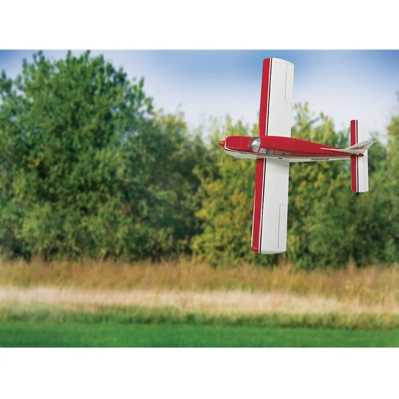 Great Planes Cherokee 40 Arf Balsa Wood Scale Fixed Wing Rc Plane Intermediate Sport Trainer Airplane Glow Electric Power Compat