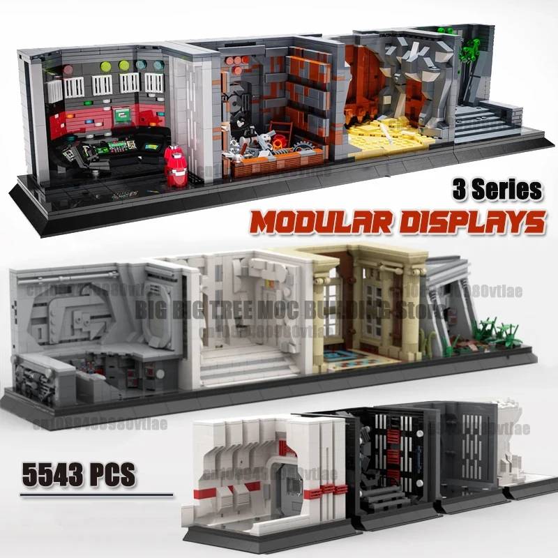 Movie Ultimate Collector Mini Model Modular Displays Moc Building Block DIY Assembly Bricks Creative Street View Toys Gifts