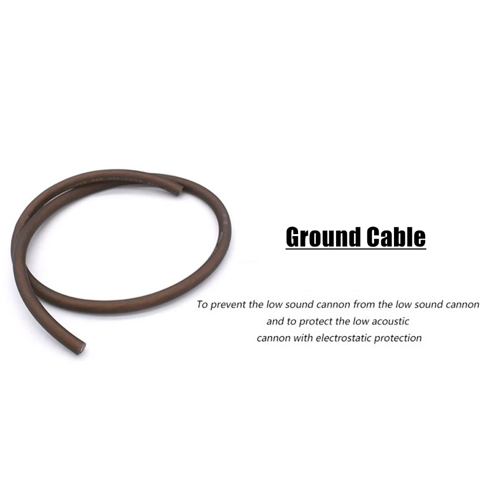 Zestaw przewodów do głośników samochodowych 2300W, 4 AWG, kompletny zestaw przewodów do subwoofera, wzmacniacza, uchwyt bezpiecznika, kabel.