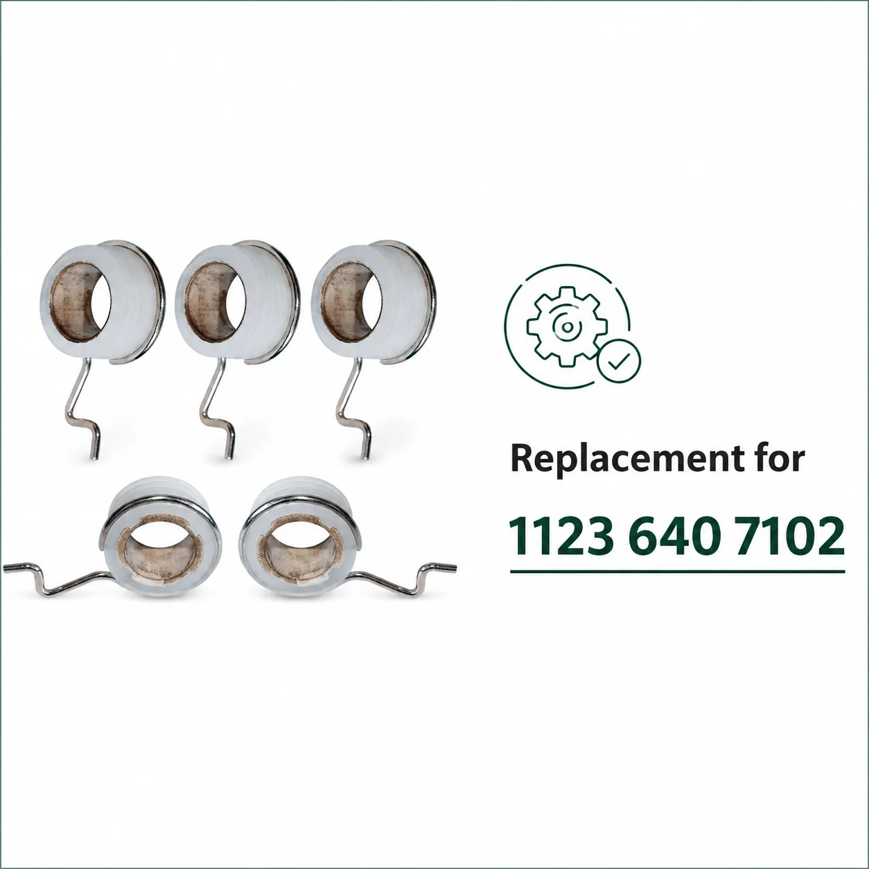 5Pcs Worm Gear Kit For Stihl MS250 MS230 MS210 025 023 021 MS180 MS170 018 017 Chainsaw Parts, Replacement 1123 640 7102