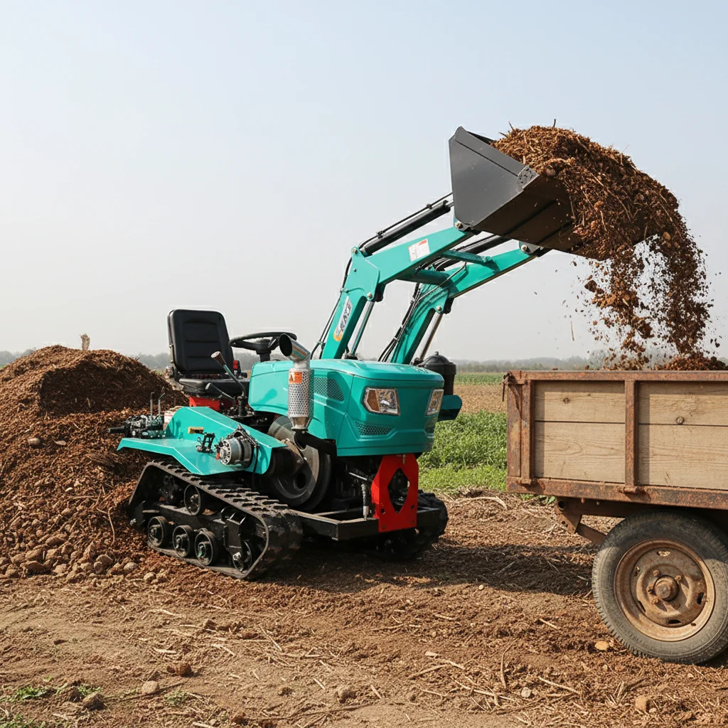 

Customize High Efficiency Crawler Tractor 40HP 50HP 60HP Multipurpose Track Tractor With Farm Implements