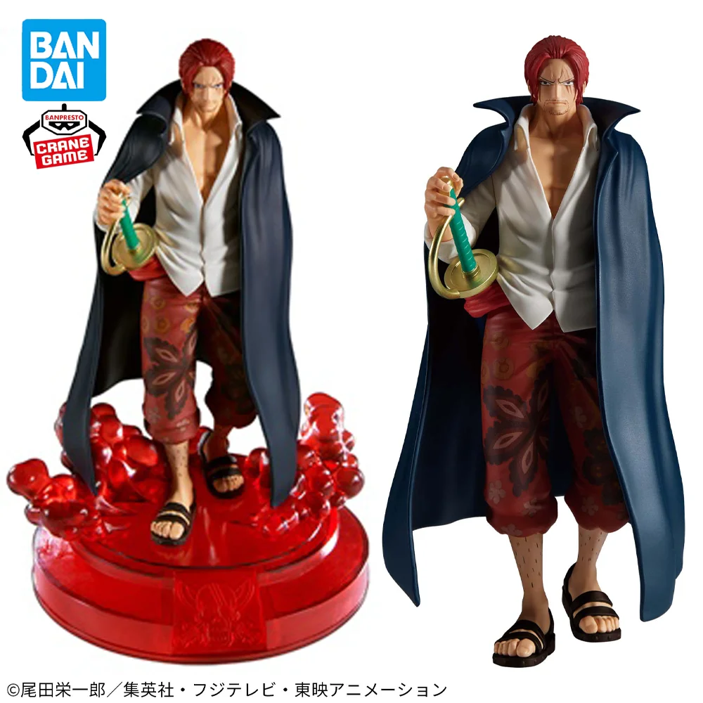 In Stock Original BANPRESTO THE SHUKKO Special Edition One Piece Shanks Figure Anime Model Genuine Boxed Toy