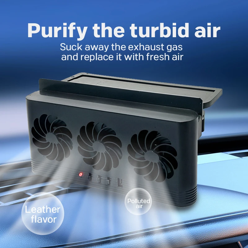 

Car Exhaust Fan Solar Car Intelligent Air Circulation Radiator Car Cooling Exhaust Fan On-Board Refrigeration System