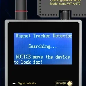 Wireless Audio Bug GPS Tracker Detector Cameras Bug Detector RF Signal Finder Anti Tracking Strong Magnetic Detector Spy Gadgets