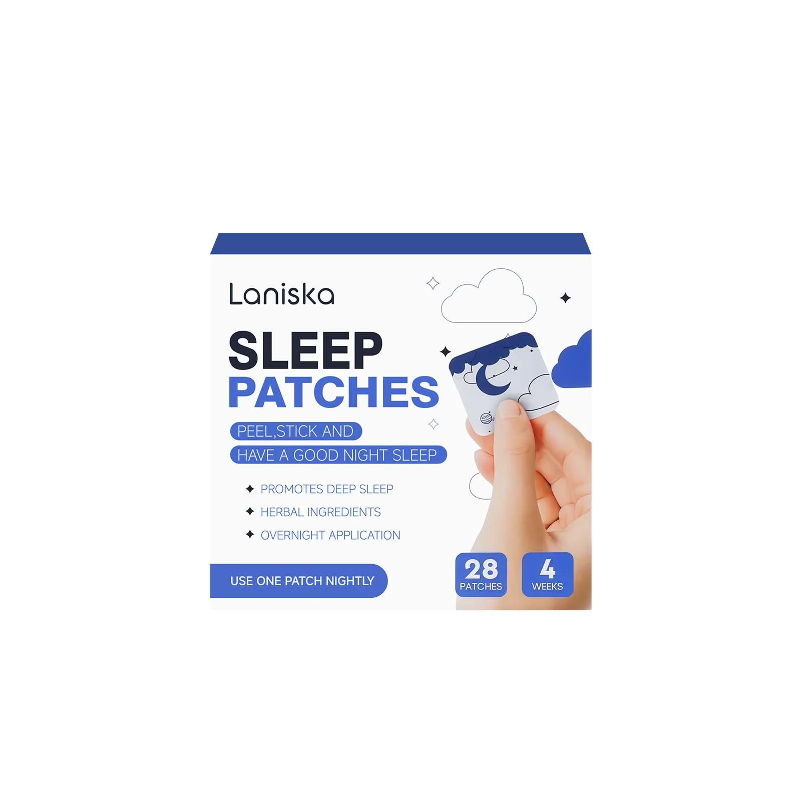 Adult Sleep Soothing Sticker Insomnia Treatment Improve Sleep Quality Relieve Anxiety Neurasthenia Decompression Sleep Aid Patch