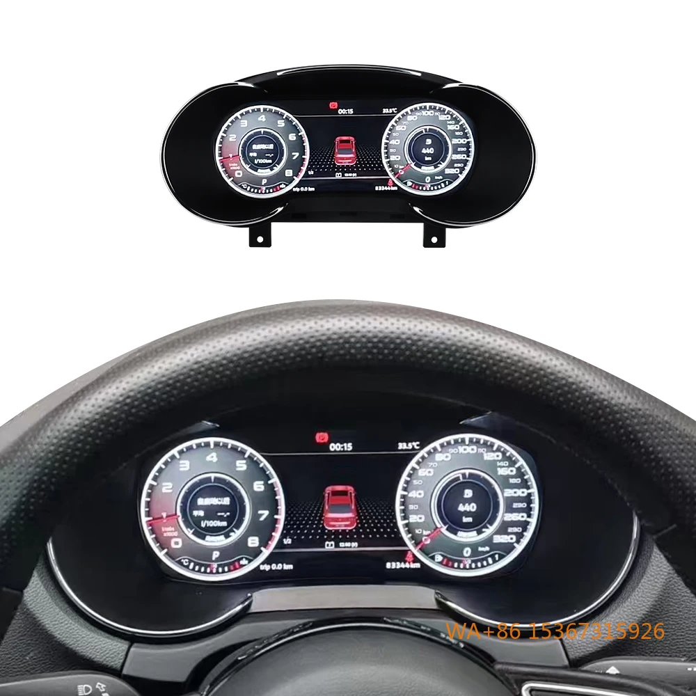 

12.3 Inch Digital Cluster for A3 2014-2020 Car LCD Dashboard Instrument Panel Speed Meter Cockpit Player