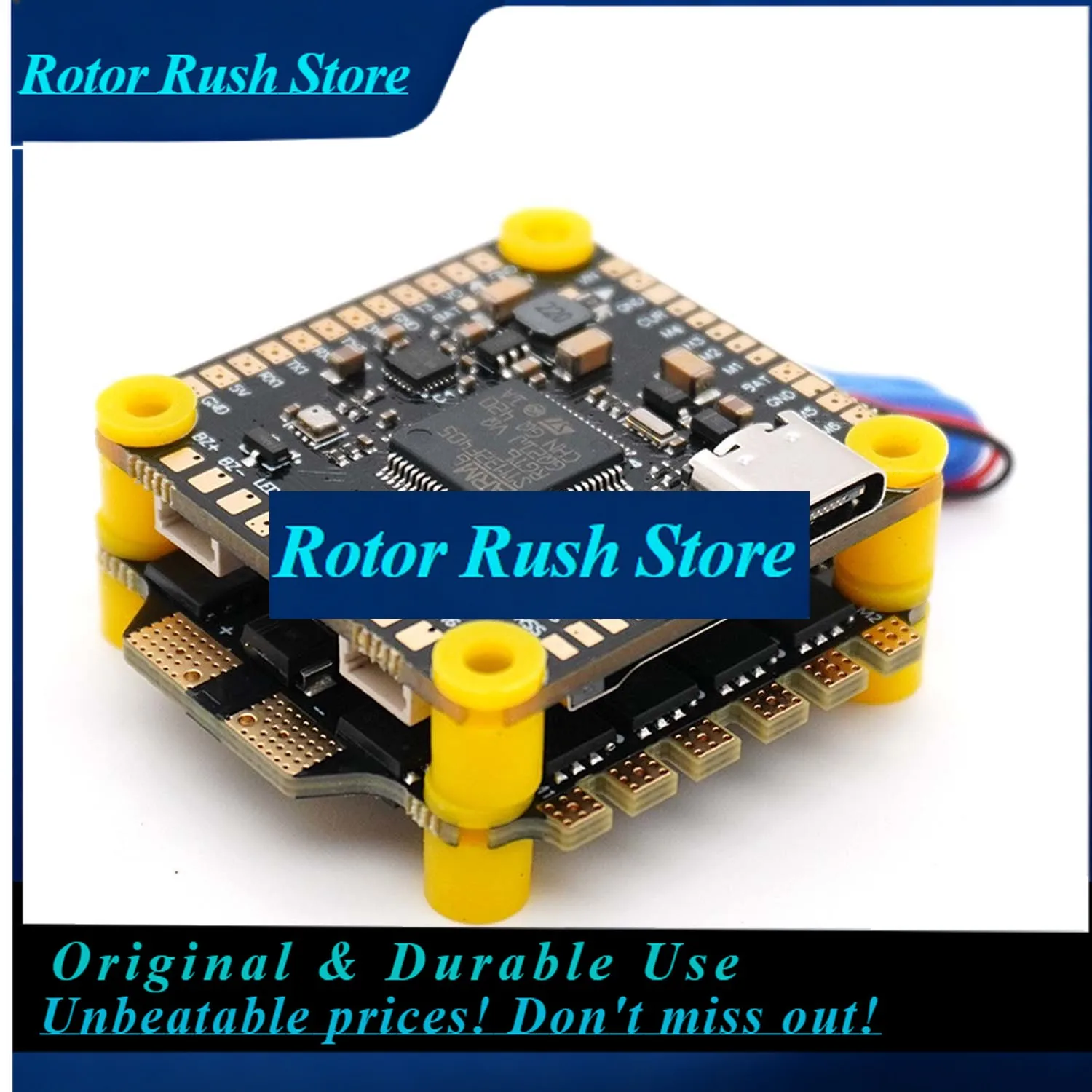 RoRuSMark4 7in 295mm Frame F405 FC 60A ESC Stack 2806.5 1300KV Motor 7040 Propeller 2.5W VTX For RC FPV 7