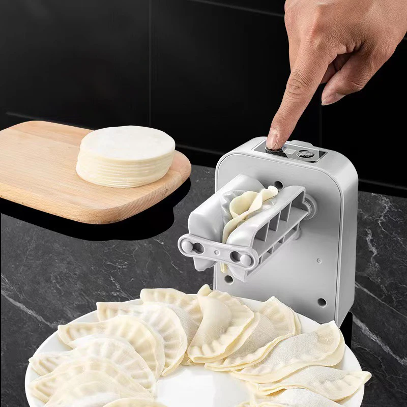 

Automatic Electric Dumpling Wrap Maker Dumpling Mould USB Charging Automatic Pressing Dumpling Skin Mould Manual Kitchen Tools