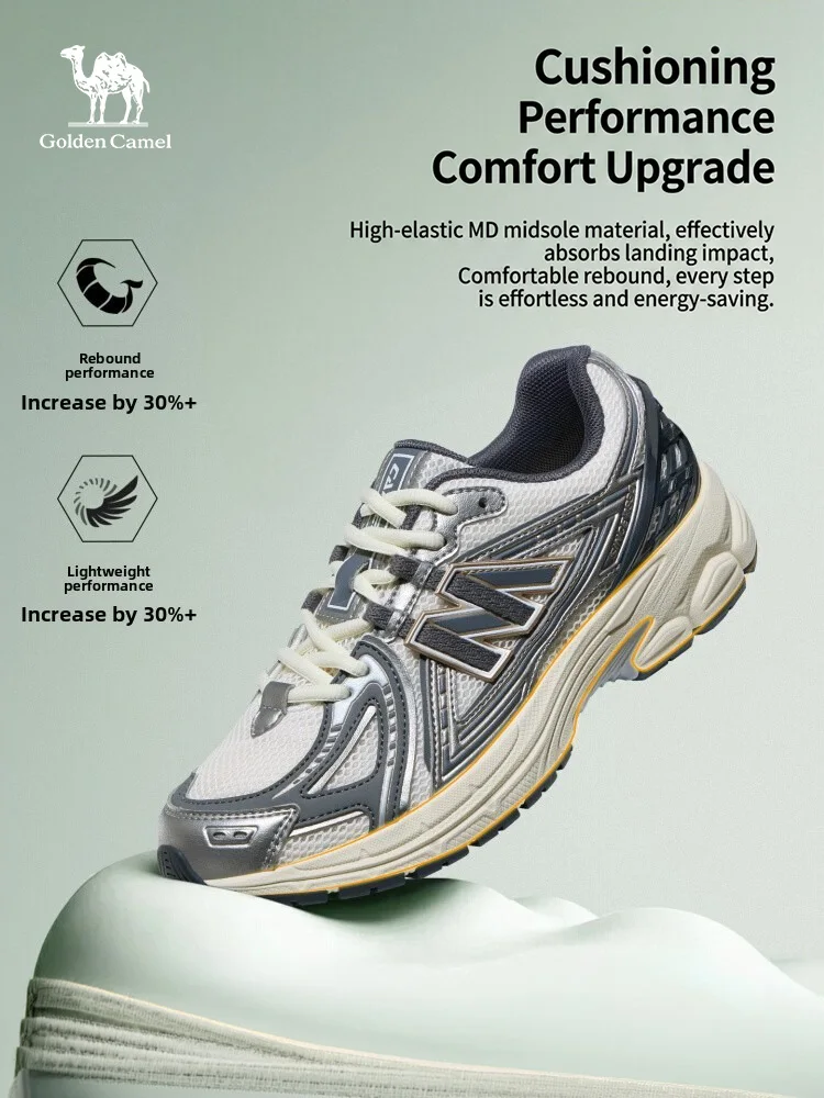 Golden Camel APERTURE 2.0 Jogging Running Shoes 2026 Autumn Winter New Lightweight Athletic Anti-slip Breathable Casual Sneaker
