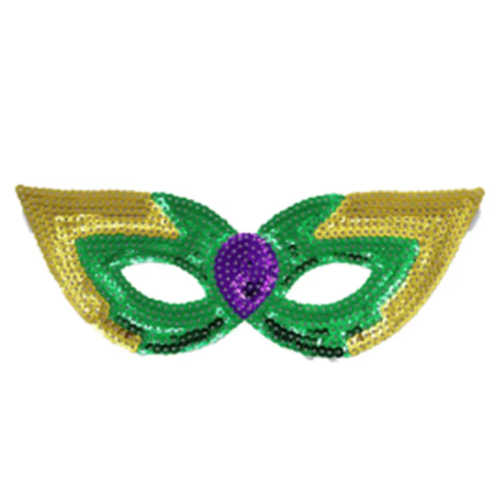 PESENAR Set costume da Mardi Gras Fascia per capelli con piume Maschera con paillettes Gonna tutu Accessorio per feste