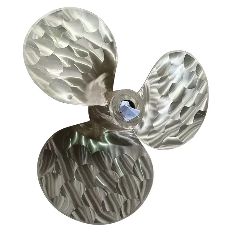 Custom High-Performance MAU Type Propeller for Marine Vessels Boats Featuring New Aluminium Brass Bronze Stainless Steel Copper