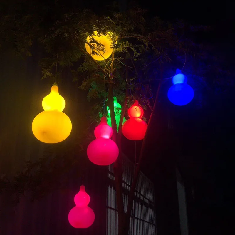 

LED gourd landscape decoration light tree pendant light park garden beautiful lighting tree decoration