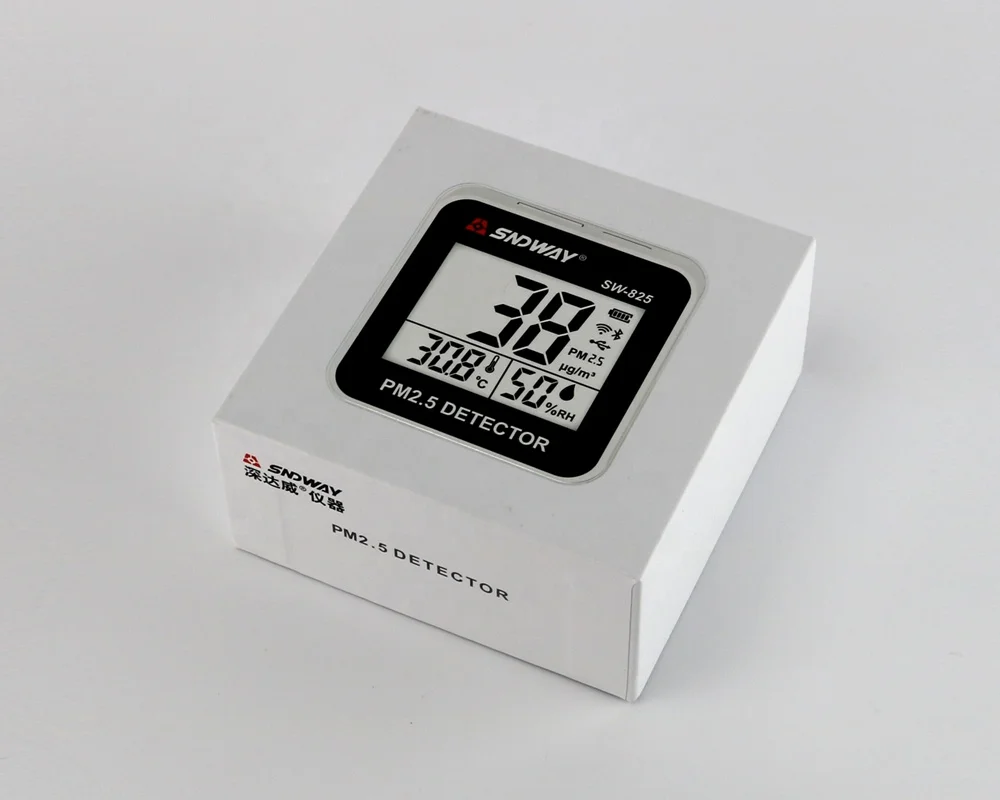 Pollution Testing Machine Popular Pm2.5 air Monitor, Pm 2.5 air Detector  SNDWAY SW-825