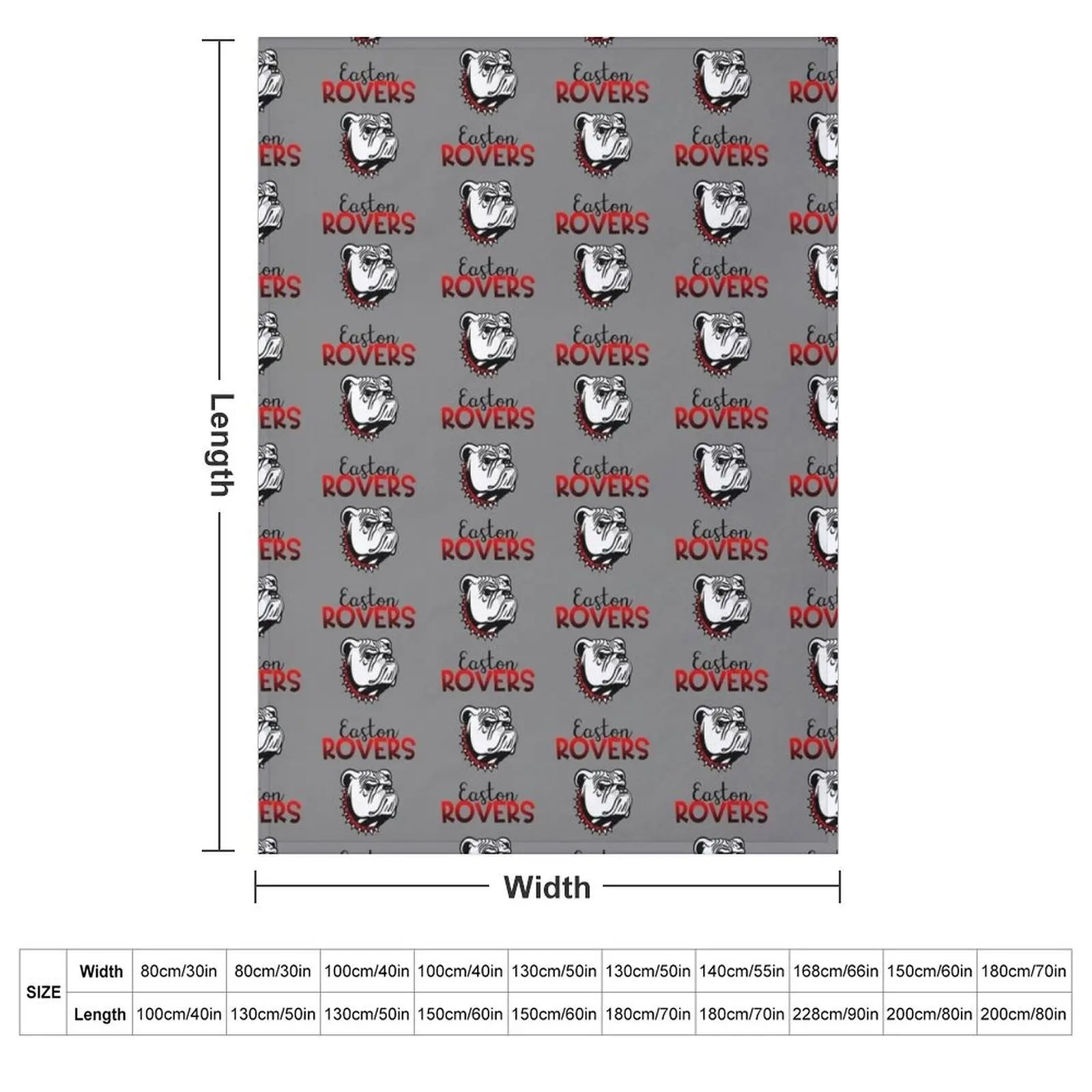 Easton Red Rovers Throw Blanket wednesday Beautifuls Cute Plaid Soft Plush Plaid Blankets