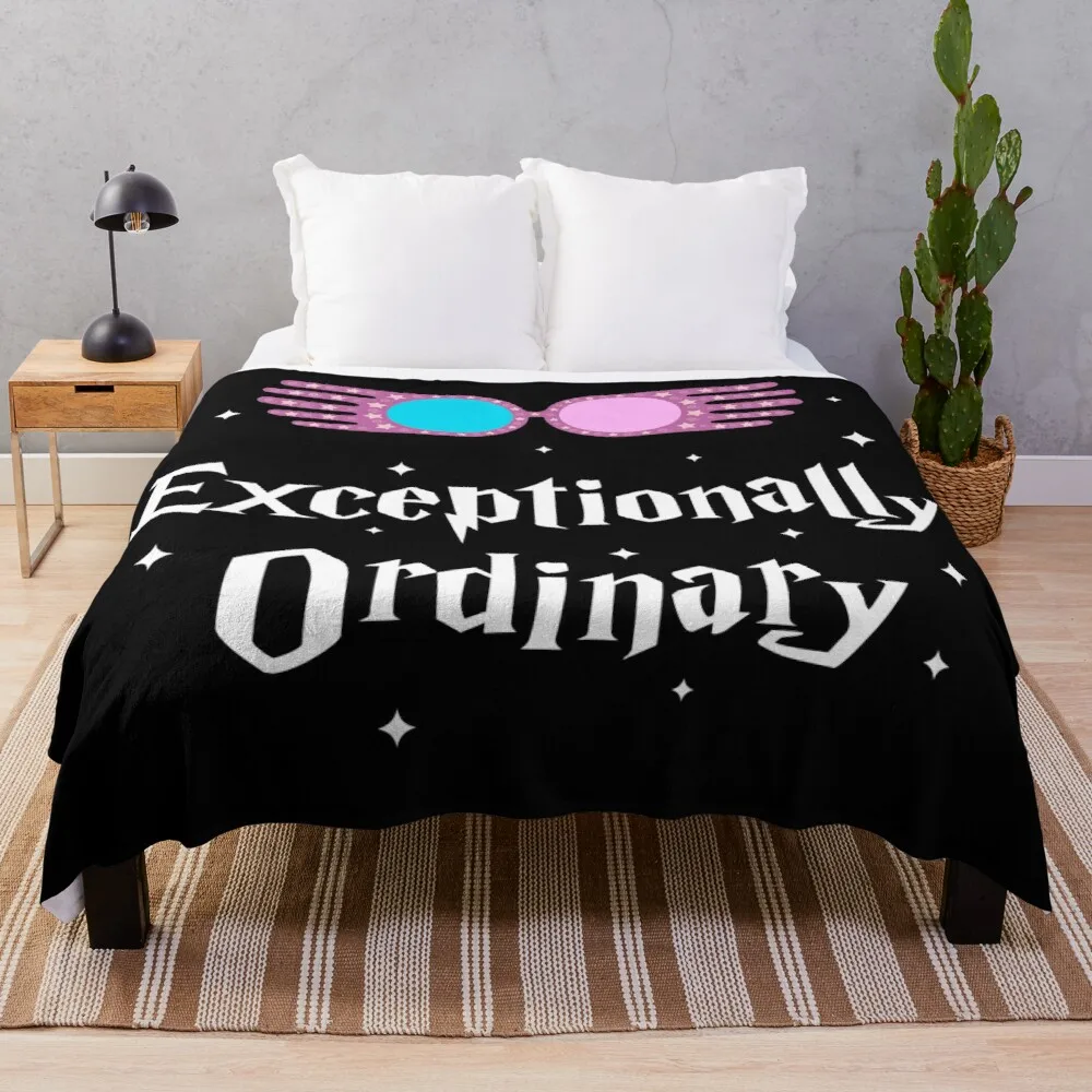 

Exceptionally Ordinary Throw Blanket soft big blanket big thick furry couple blanket flannel blanket