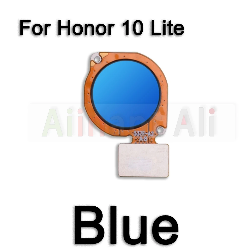 AiinAnt Back Home Button Key Connection Touch ID Scanner Fingerprint Sensor Flex Cable Ribbon For Huawei Honor 10 Lite