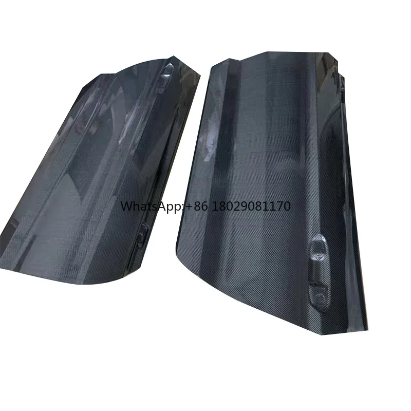 High quality real double side  carbon fiber door for Ford Mustang perfect fitment 2017-2022