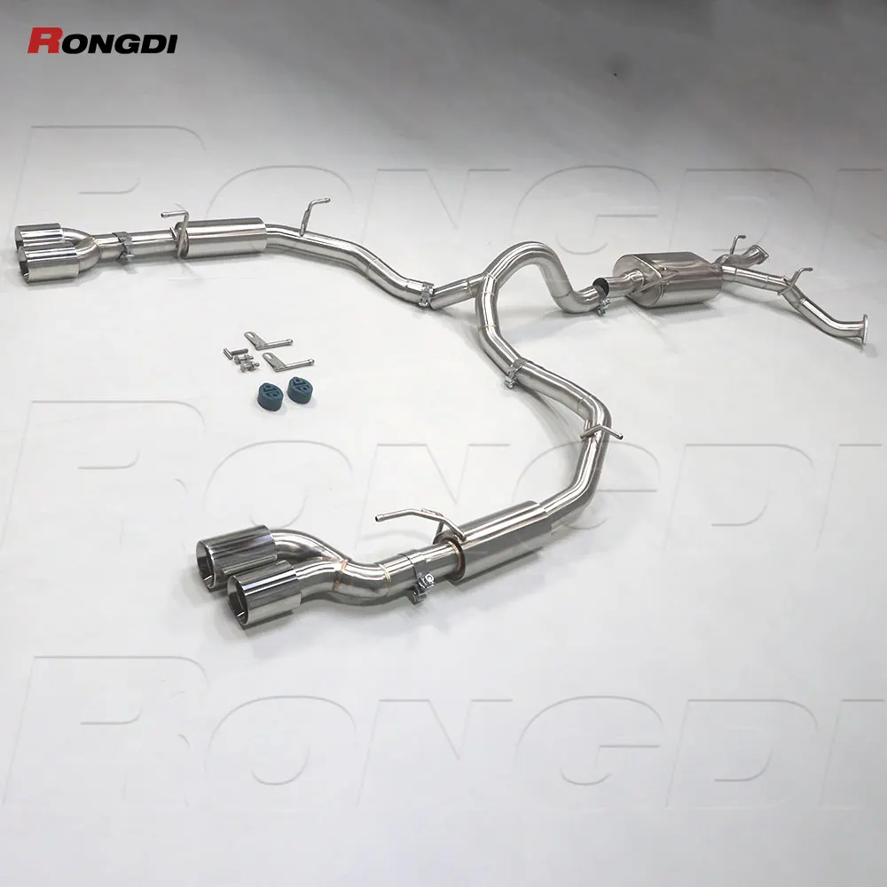 

Modification High Temperature Resistant Catback for Land Cruiser LC200 Superior Quality Exhaust Pipe