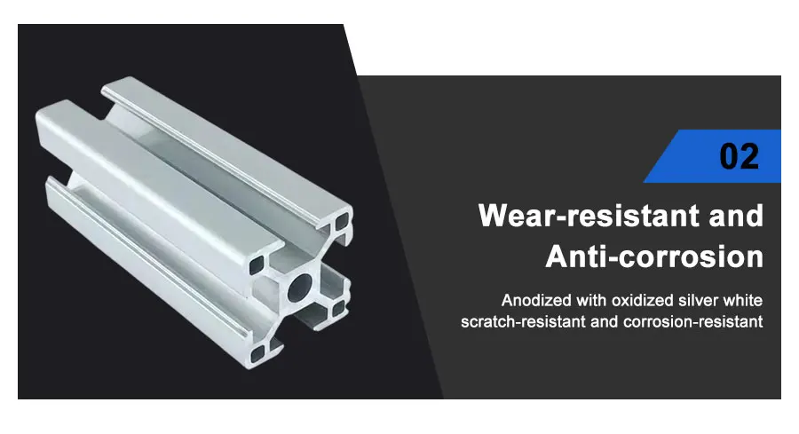1pc Europäischen Rahmen Standard Eloxiert 3030/3060/3090/30120/30150 Aluminium Profil Für CNC 3D Drucker teil Werkbank – Detail 8
