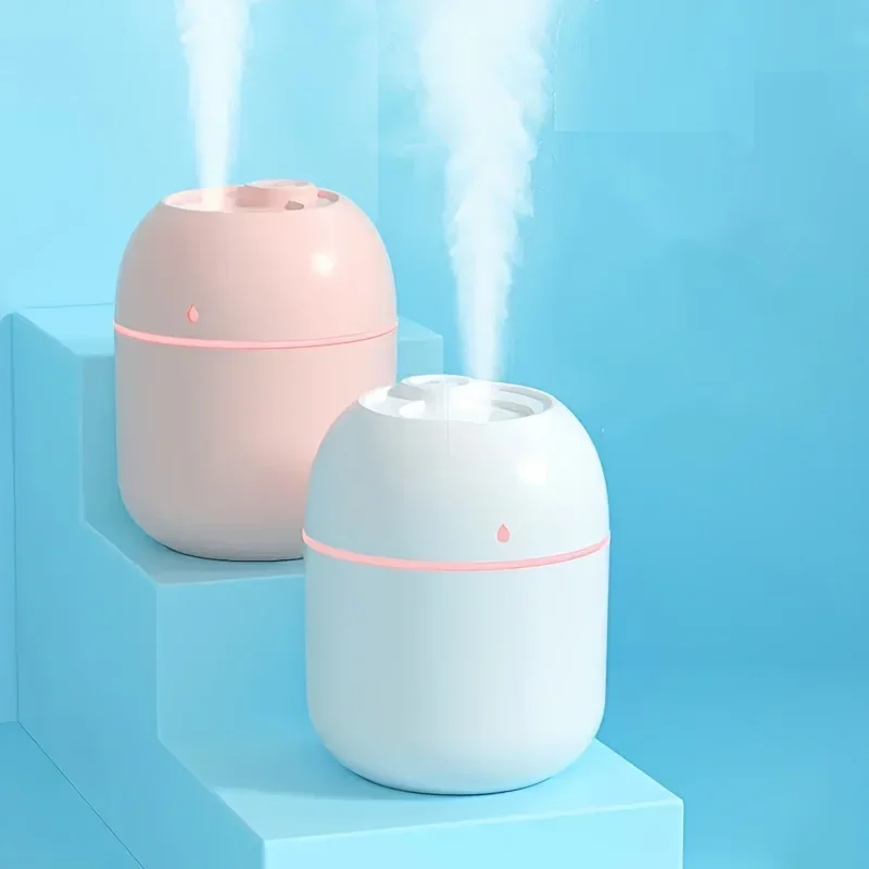 Portable 220ml H2o Mini Cup Spray Mist Humidifier Double Wet Aroma Essential Oil Diffuser Car Usb Air Humidifier image 5