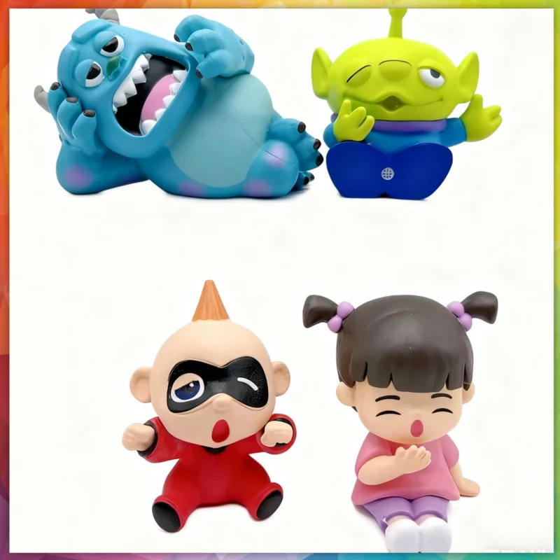 

MINISO Pixar Yawn Monster Three-Eyed Toddler Toy Figurine Car Decorative Ornament Collectible Plaything