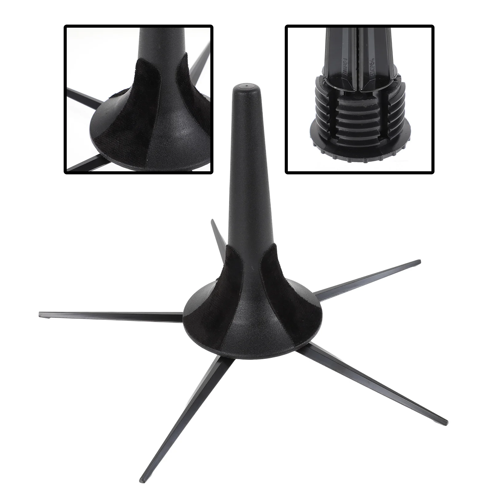 Support de trompette à cinq pattes, support d'instrument Portable pliable et détachable en laiton, support métallique Stable pour trompette
