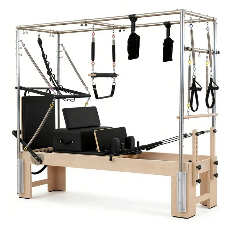 Durable Pilates shapewear chair in oak and maple wood that can be combined with Yoga Pilates from China
