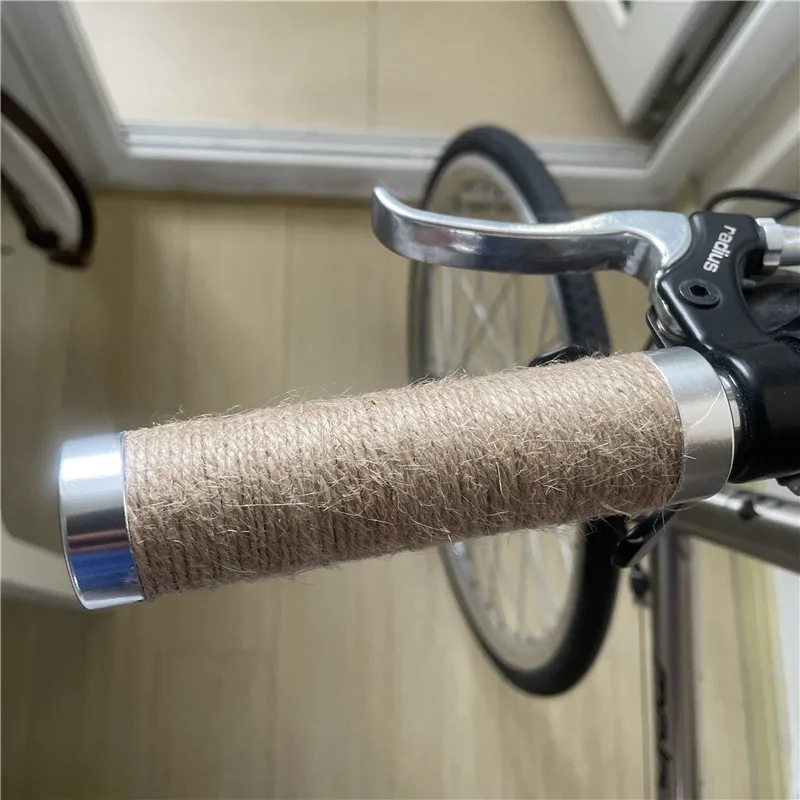 Rower duszpasterski wiatr zestaw uchwytów liny konopne dla birdy brompton 22.2mm kierownica uniwersalny DIY grips70 80 90 100 120 130MM