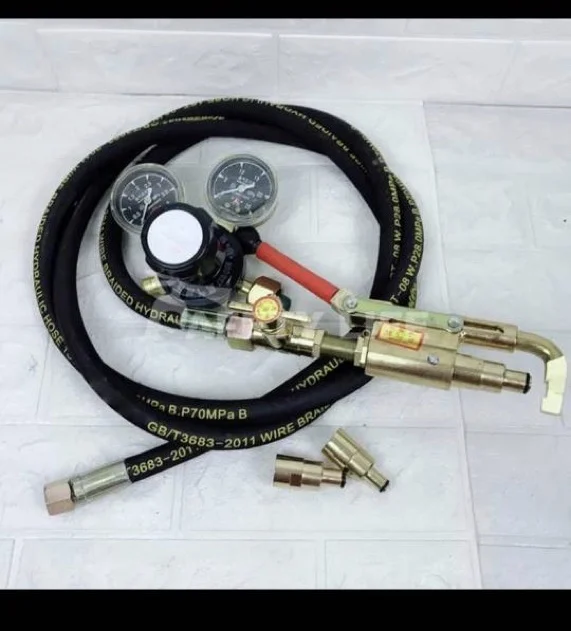 Easy to operate nitrogen filling adapter, suitable for fire extinguishers, key fire equipment accessories