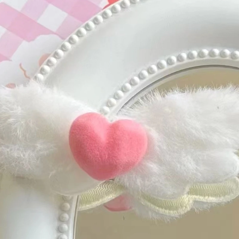 Plush Wing Duckbill Hair Barrettes Kid Plush Hairpin Birthday Hair Clip Dropship