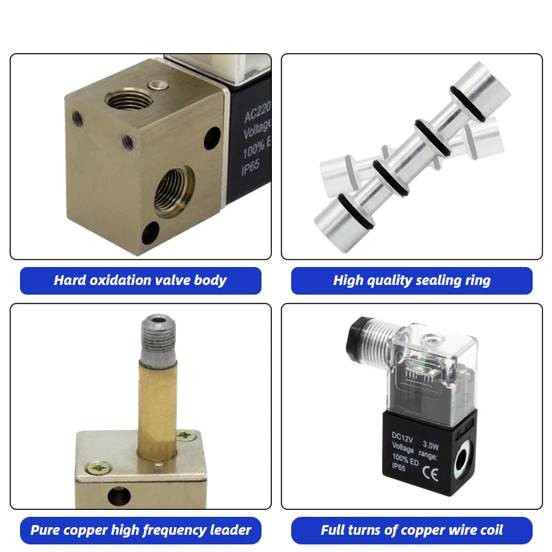 3V1-06 solenoid valve vacuum directional valve two position three-way series valve multi position combination valve