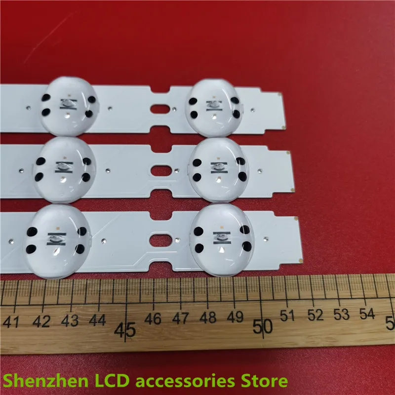 LED Backlight Strip for LTG 50UK6520PSA 50UK6520 50UK6510 50UK6500 50UK6510PSF 50UK6470PLC  HC500DQN-VCUR/L   8LED(6V) 520mm