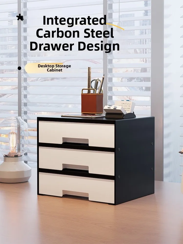 desktop-organizer-box-drawer-style-office-workstation-multi-layer-storage-rack-iron-art-stationery-document-arrangement-rack