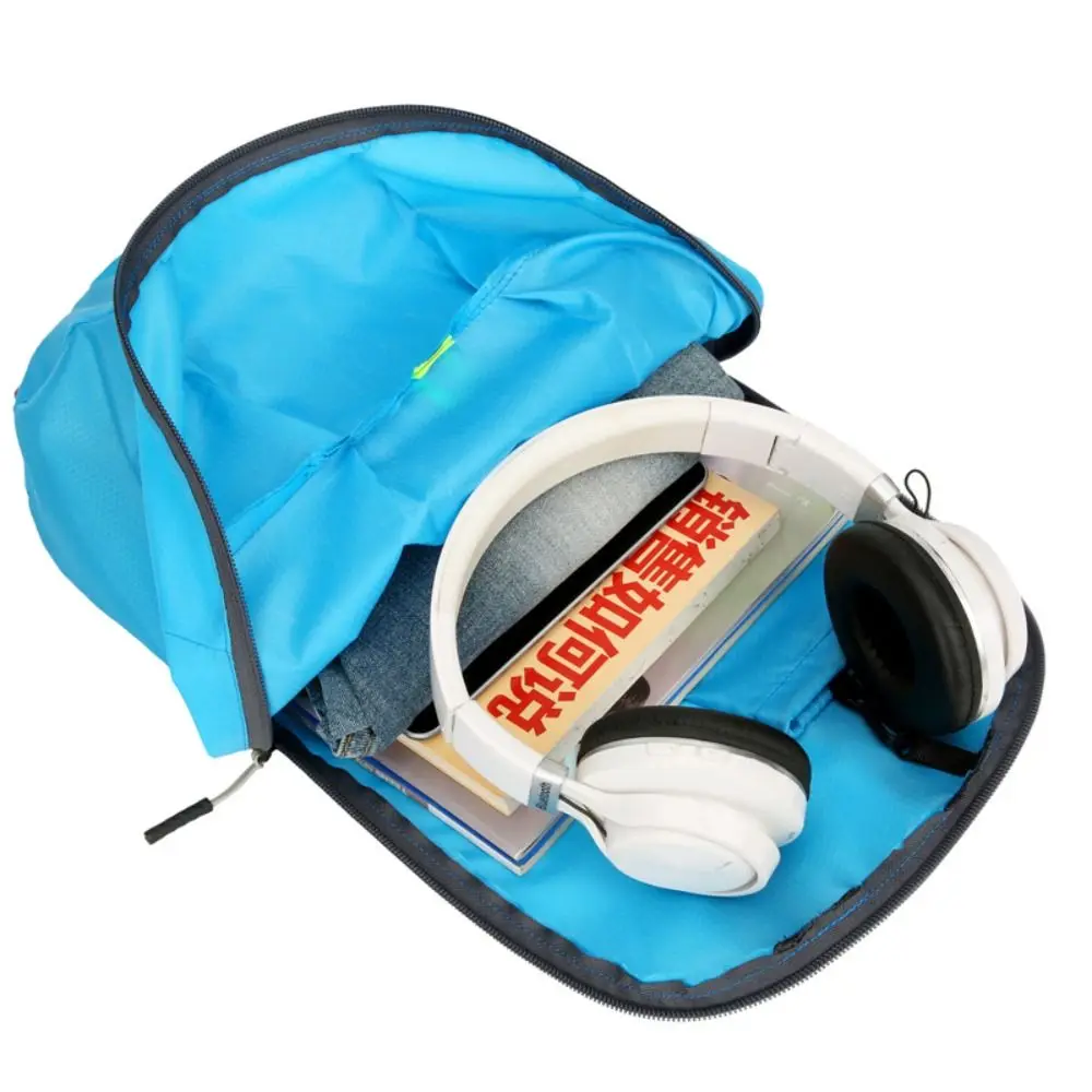 Mochila impermeável dobrável para homens e mulheres, bolsa de nylon leve, mini mochila de viagem, bolsa de acampamento, ao ar livre