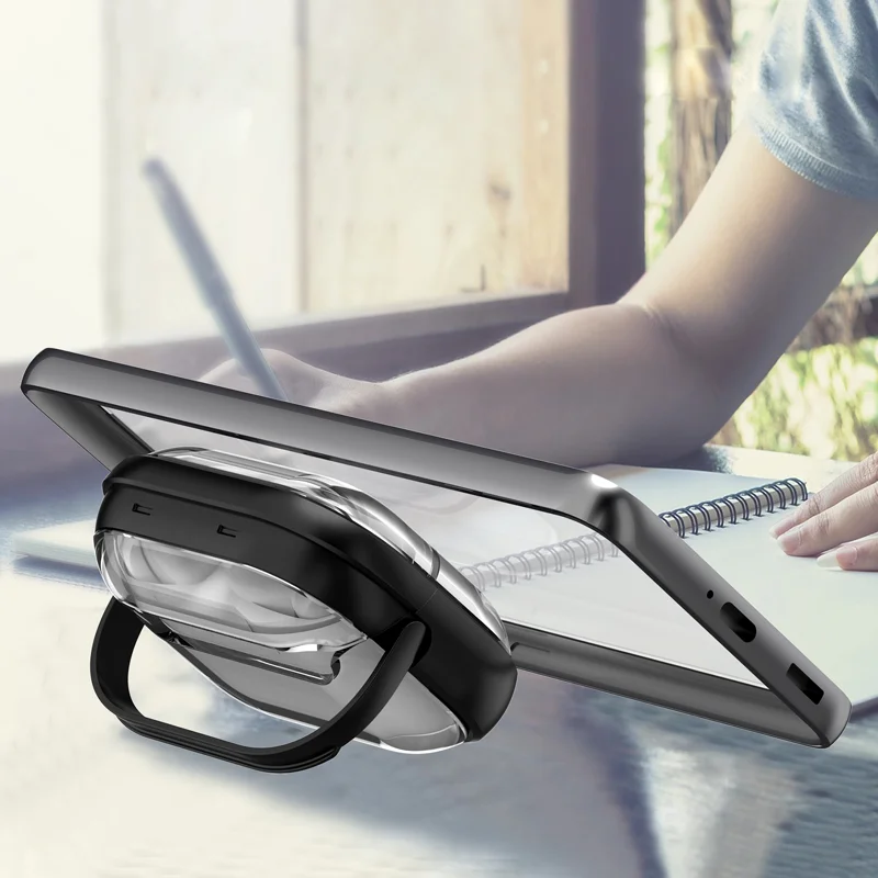 حامل شفاف غطاء سماعة الرأس لهاتف سامسونج جالاكسي Buds 3 Pro/ Buds 3 سماعات أذن بلوتوث صندوق شحن سلسلة مفاتيح حقيبة سماعة الاذن #5