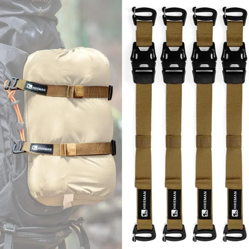 Luggage Strap Adjustable Heavy Duty Suitcase Binding Belt 18.5-49.5cm Travel Packing Organizer for Backpack Camping Bag