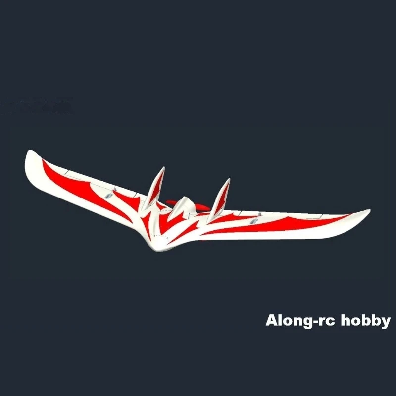 ALONG-RC Hobby C1 Chaser FPV Flying Wing 1.2m EPO Wing RC Airplane Model Foam Glider Remote Control Aircraft FPV Drone Flight