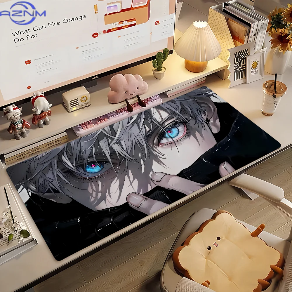Anime J-Jujutsu K-Kaisen Mouse Pad Computer Laptop Rubber Non-slip Mouse Mat Mousepad Gamers Decoracion Desk Mat