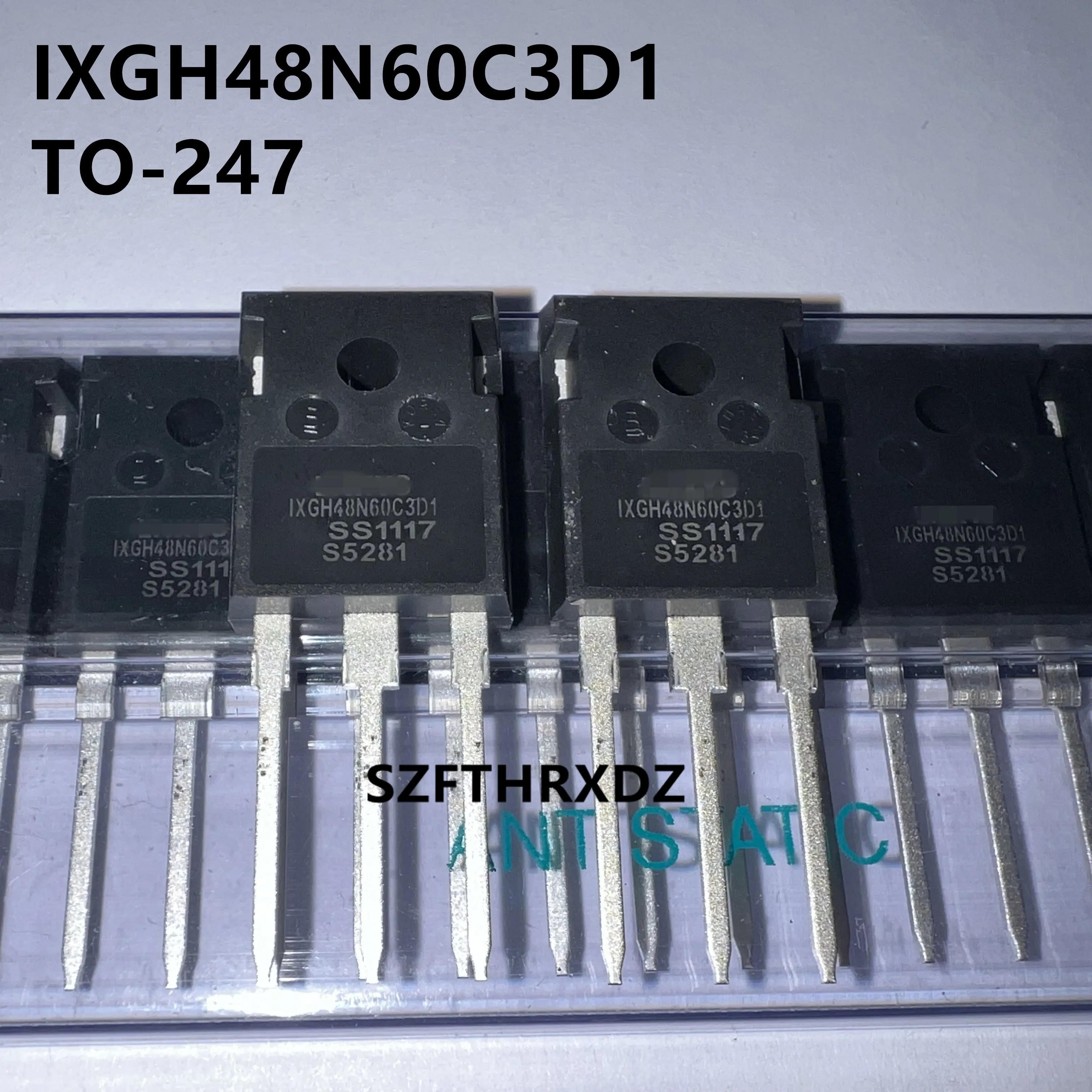 10pcs 100%  New imported original IXGH48N60C3D1 600V IGBT power conversion application