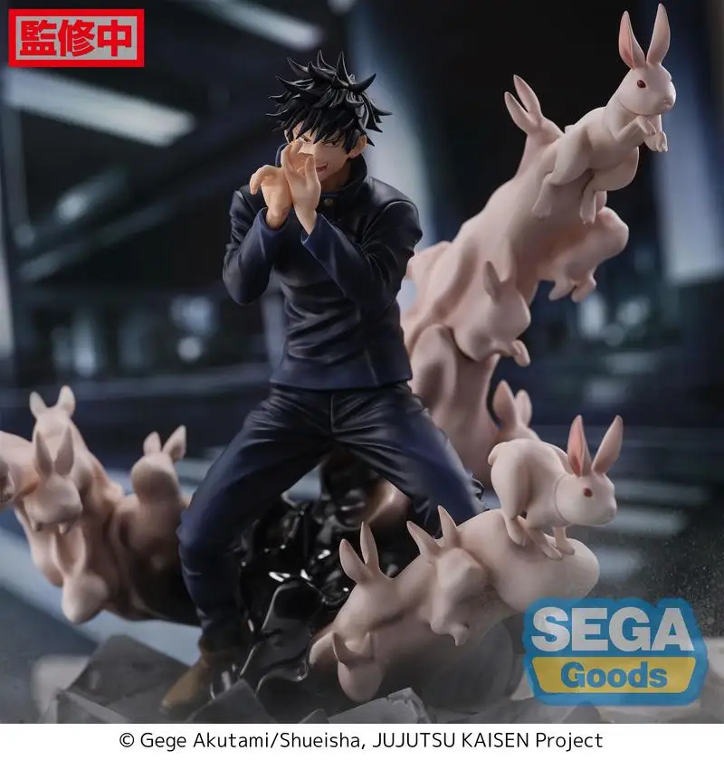 Anime Figura Action Model Collection, Genuine Sega, Fmalpha Jujutsu Kaisen Figurine, Fushiguro Toji Fushiguro Megumi, Brinquedo de PVC Presente De Natal