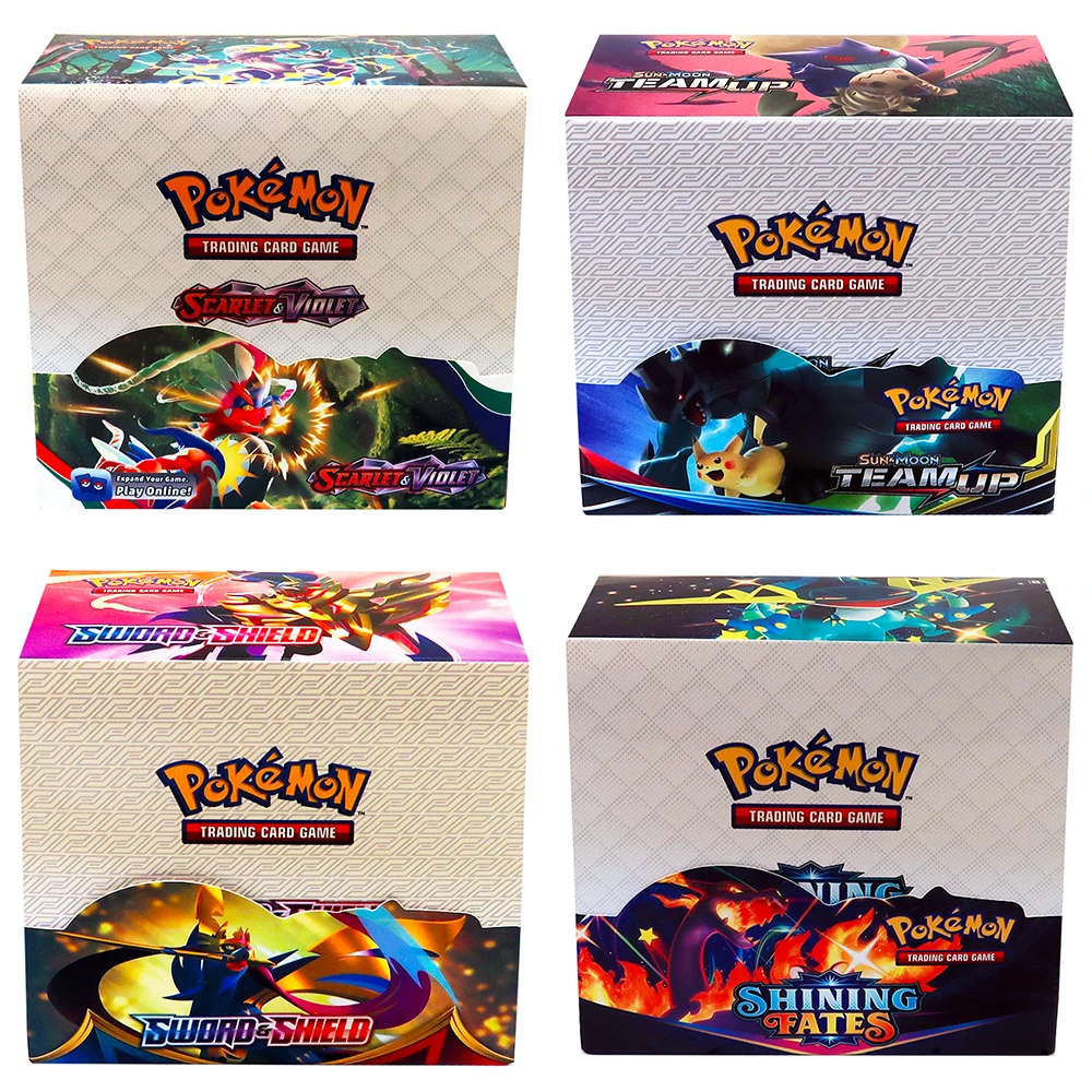 Pokemon Card TCG: 324Pcs Scarlet Violet Booster Display Box (36 Packs) Pokemon Card Game Collectible Game Cards